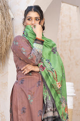 Pima Digital Printed Lawn  BR-1407