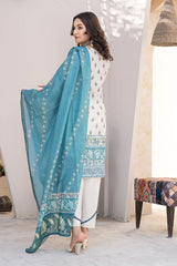 Pima Digital Printed Lawn  BR-1408