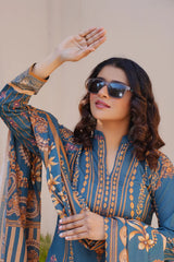 Pima Digital Printed Lawn  BR-1409
