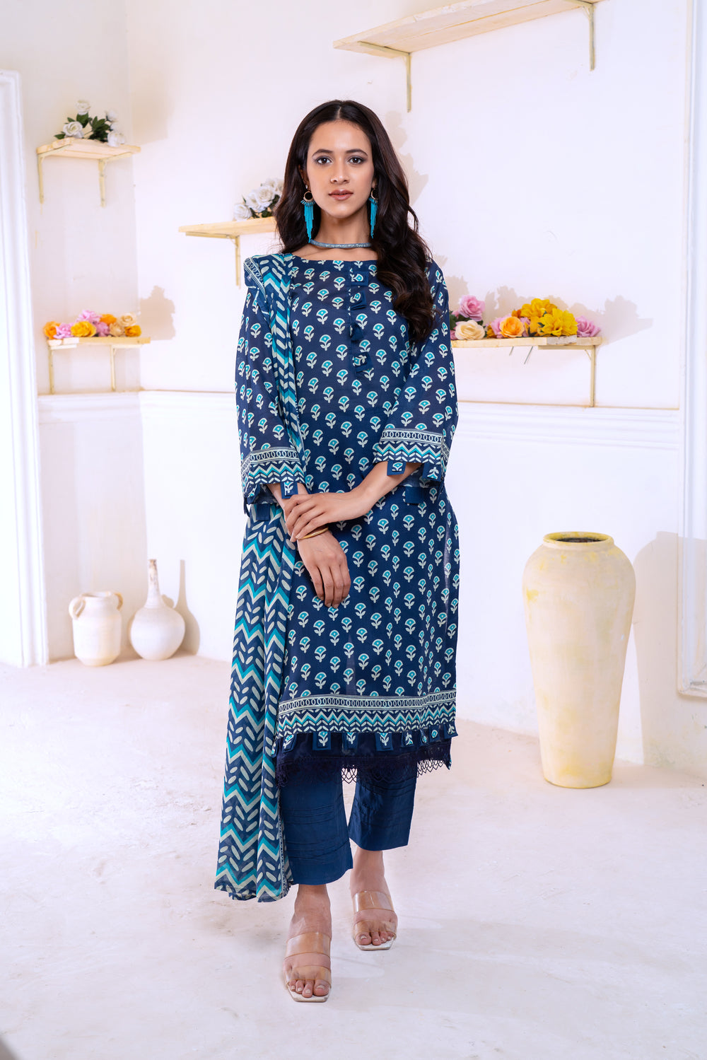 Meerab Digital Printed Lawn  PR-4035