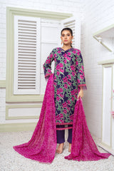 Meerab Digital Printed Lawn  PR-4043