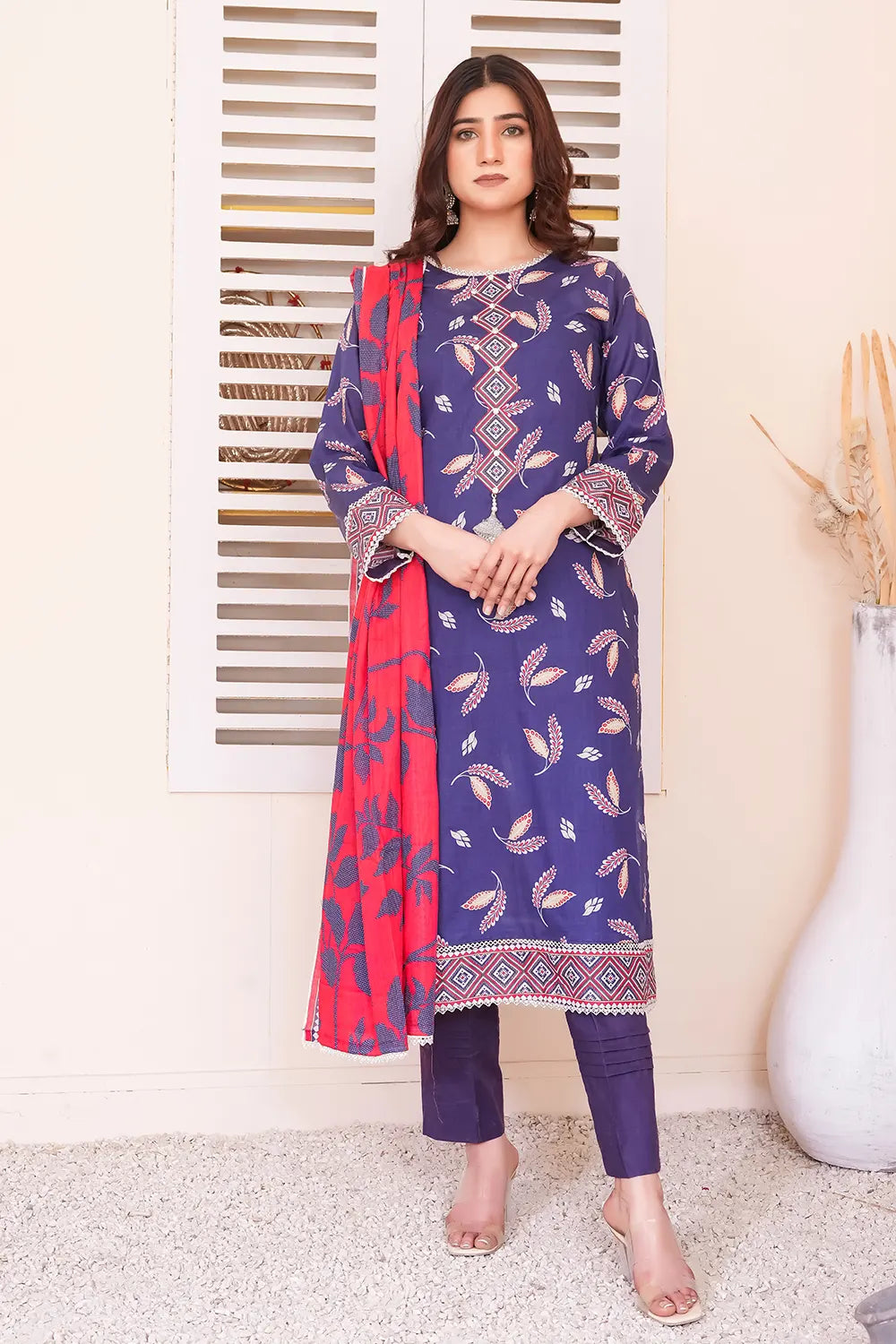 Glamorous Digital Printed Lawn BR-1385