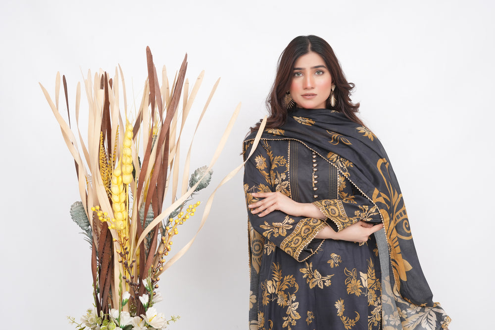 Charm Digital Printed Lawn BR-1426