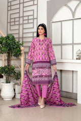 Meerab Digital Printed Lawn  PR-4022