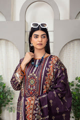 Meerab Digital Printed Lawn  PR-4024