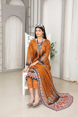 Meerab Digital Printed Lawn  PR-4026