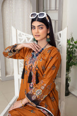 Meerab Digital Printed Lawn  PR-4026