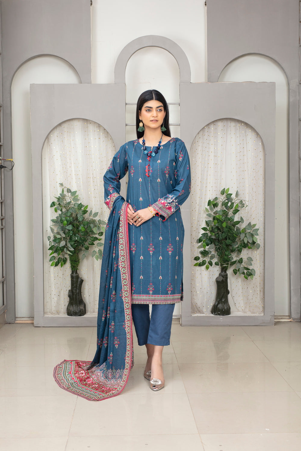 Meerab Digital Printed Lawn  PR-4030