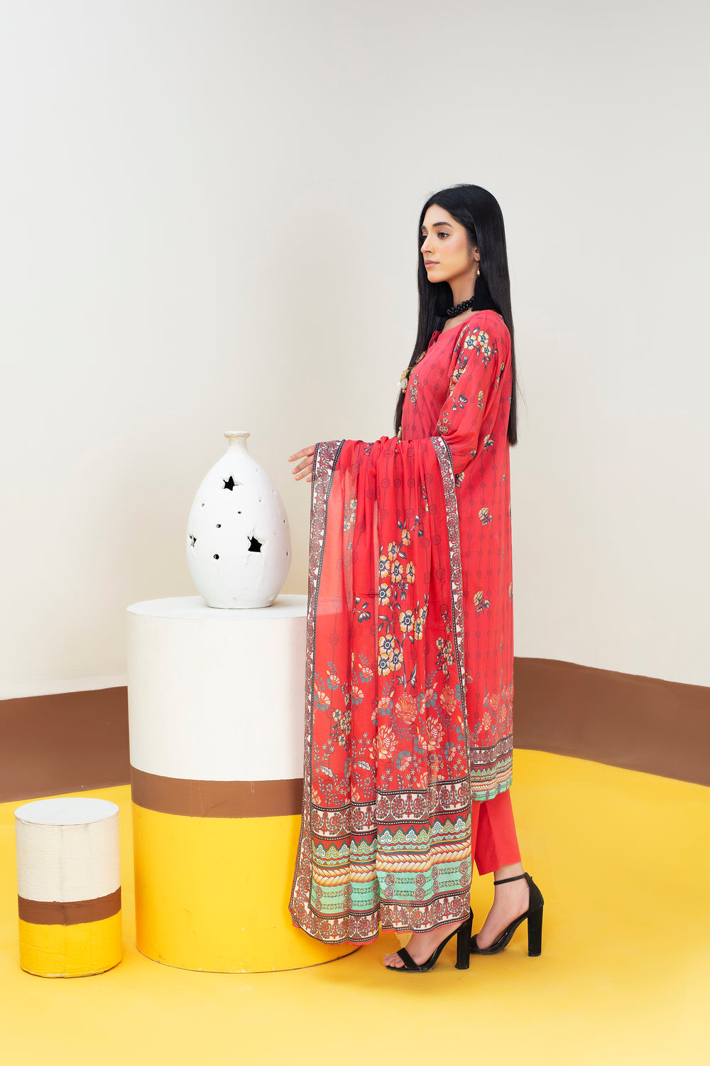 Libaas Digital Printed Lawn  MD-2665