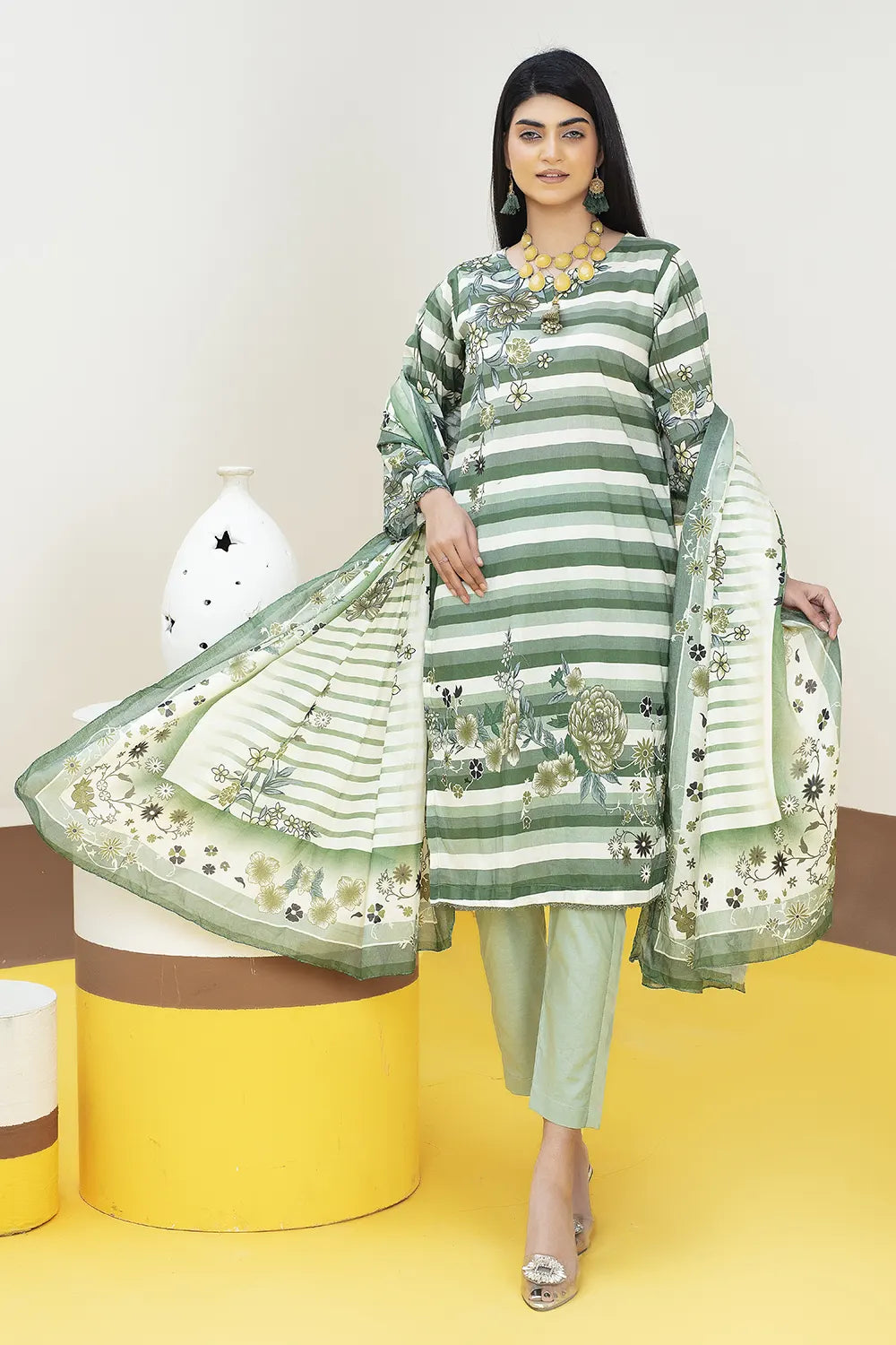 Libaas Unstitched Lawn PR-2667