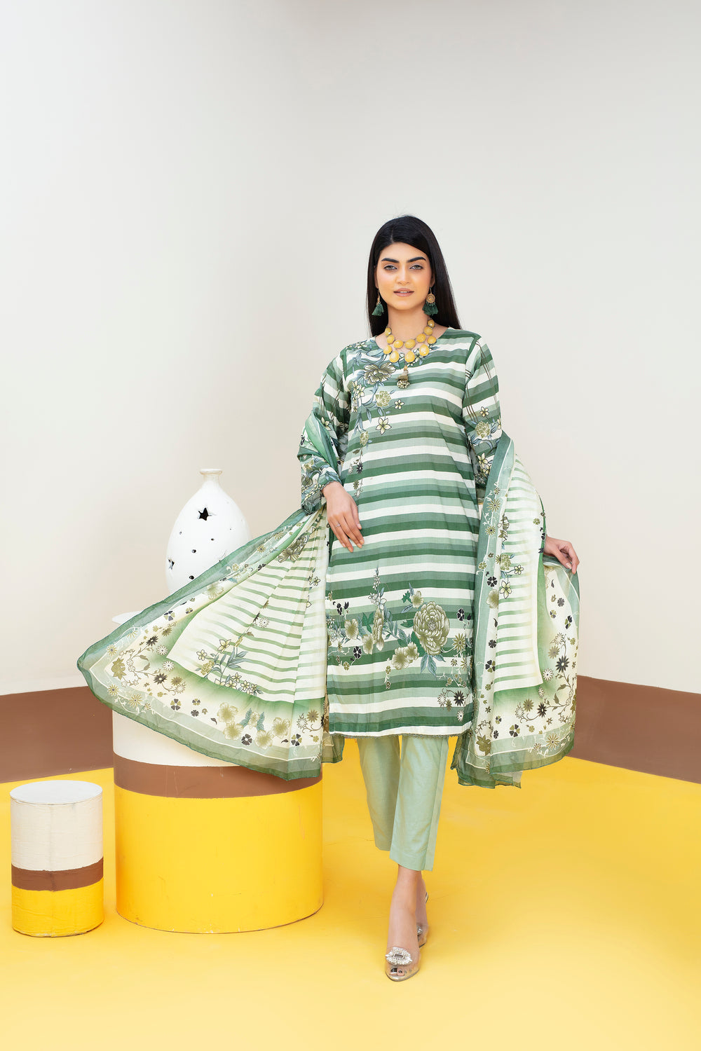 Libaas Digital Printed Lawn  MD-2667