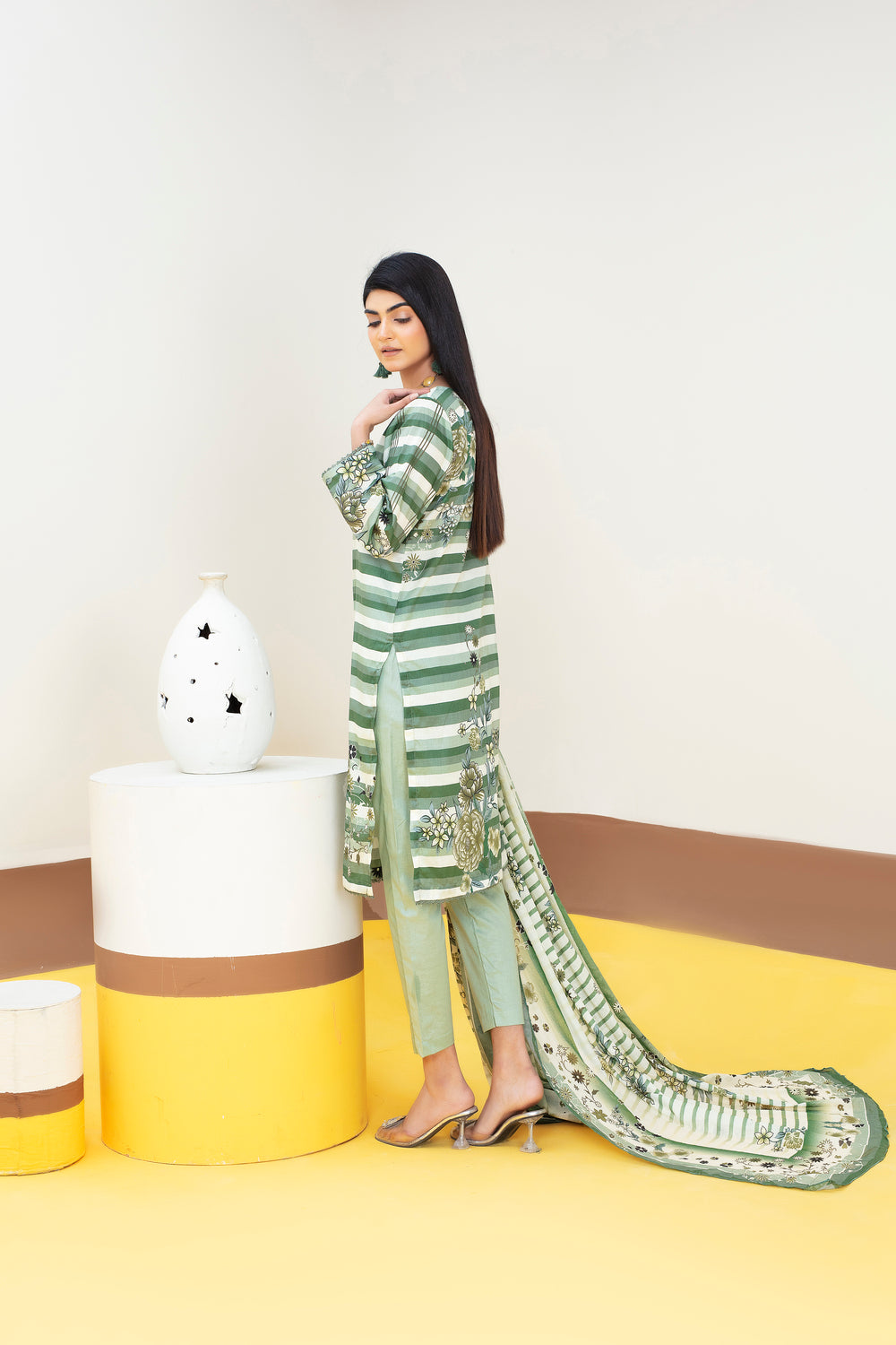 Libaas Digital Printed Lawn  MD-2667