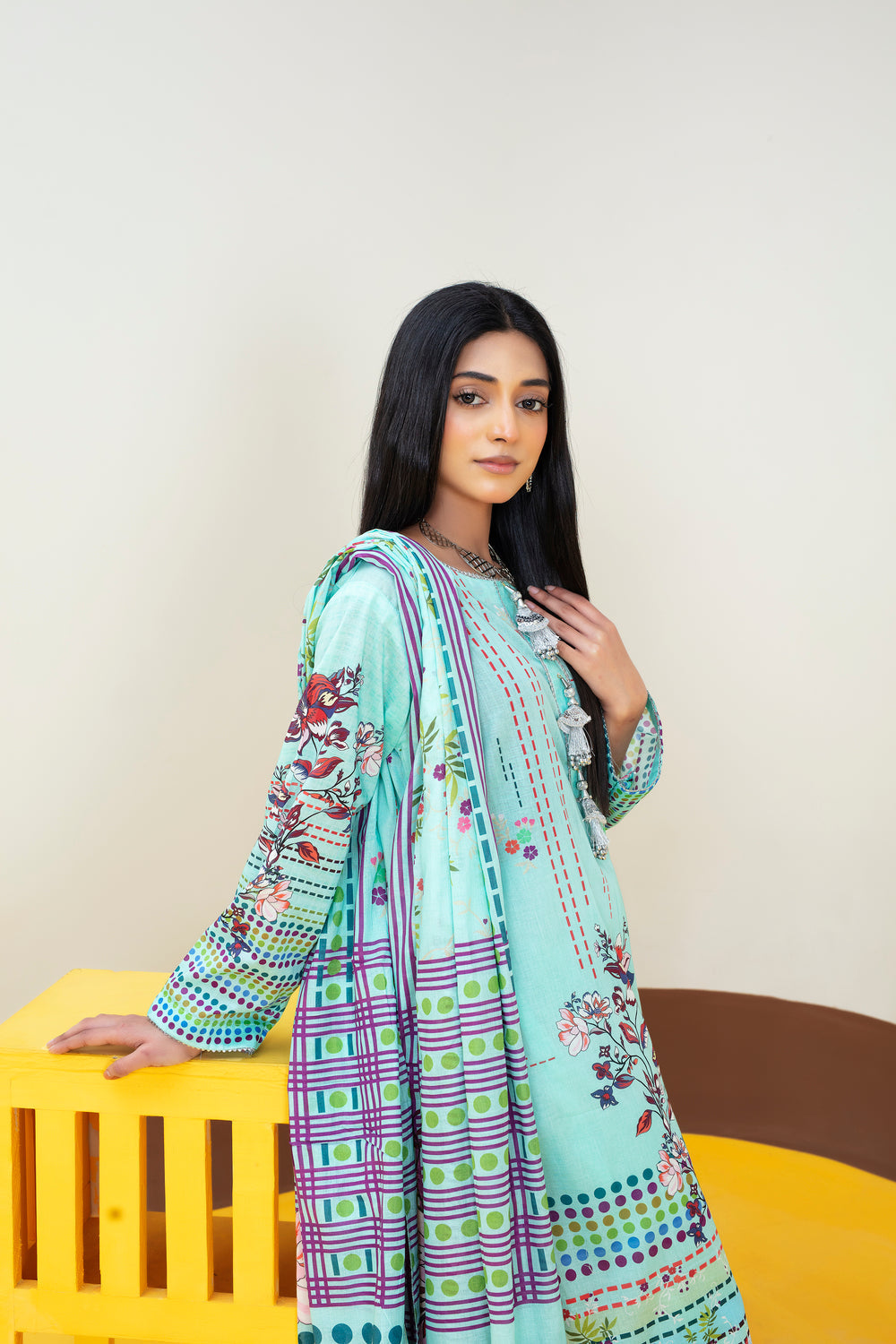 Libaas Digital Printed Lawn  MD-2670
