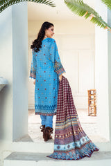 Pima Digital Printed Lawn  PR-2686