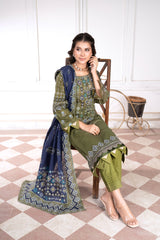 Pima Digital Printed Lawn  PR-2687