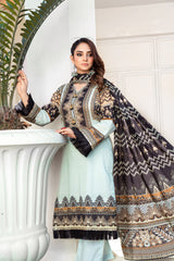 Pima Digital Printed Lawn  PR-2688