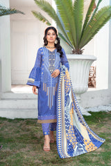 Pima Digital Printed Lawn  PR-2690