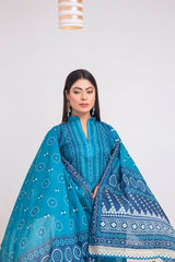Chunri Digital Printed Slub Lawn PR-2703
