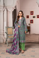 Maahru Digital Printed Lawn BR-1335