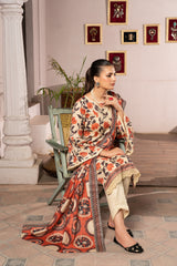 Maahru Digital Printed Lawn BR-1336