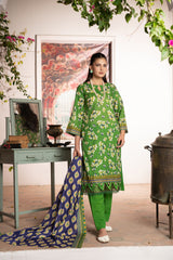 Maahru Digital Printed Lawn BR-1338
