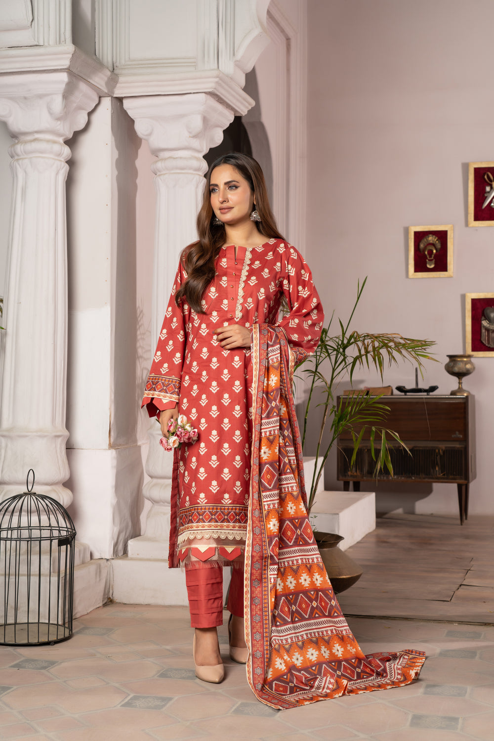 Maahru Digital Printed Lawn BR-1339