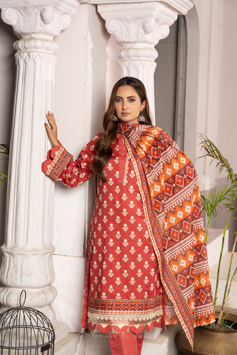 Maahru Digital Printed Lawn BR-1339