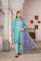 Maahru Digital Printed Lawn BR-1340