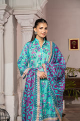 Maahru Digital Printed Lawn BR-1340