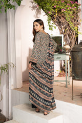 Maahru Digital Printed Lawn BR-1342