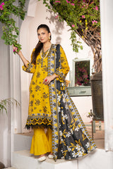 Maahru Digital Printed Lawn BR-1344