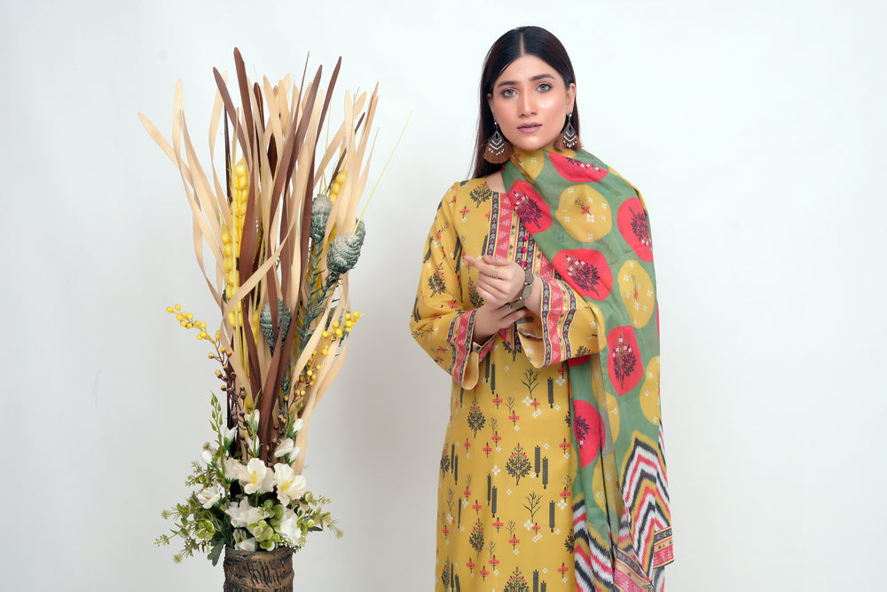 Shama Digital Printed Lawn BR-BR-1380