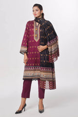 3 Piece Unstitched Printed Lawn Suit CLP-52202